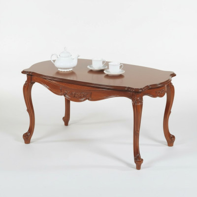 Table basse rectangulaire en bois Tables Salle de séjour Meubles italiens Table de luxe