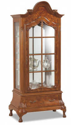 Vitrine armoire à glace marron Meubles Armoires Vitrines Armoire Italienne Mobilier neuf