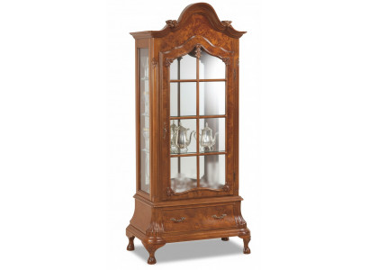 Vitrine armoire à glace marron Meubles Armoires Vitrines Armoire Italienne Mobilier neuf