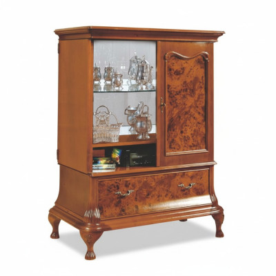 Armoire de bar à domicile Armoires de salon Armoires Cabinet de bar Vitrine Meubles italiens Bois