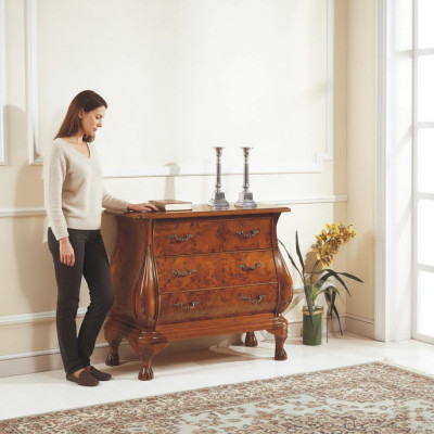 Classique Commode Armoire Bois Armoires Meubles Consoles Meubles Italiens Marron
