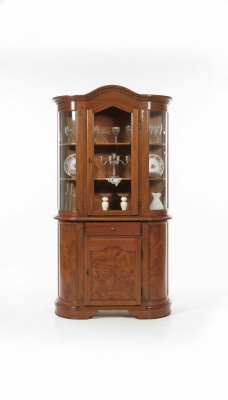 Vitrine Meubles italiens Vitrine Salon Buffet Buffet Vitrines en verre