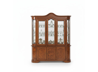 Buffet marron Vitrine Vitrine Armoire Buffet Armoires Vitrines Armoires