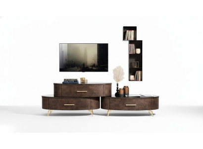 Meuble TV Armoire TV Table Salon Commode Meuble TV en basse Sideboard Bois Mobilier Moderne