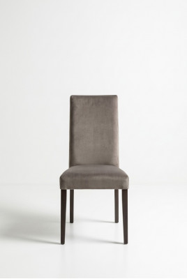 Chaise Chaise de salle à manger Stühl 1 Fauteuil Fauteuil 1 place Luxe Mobilier Design Chaises Tissu neuf