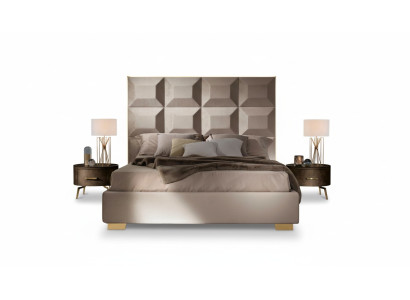 Lit Lits de Luxe Cadre de Lit Bois Chambre Double Mariage Mobilier Italien nouveau