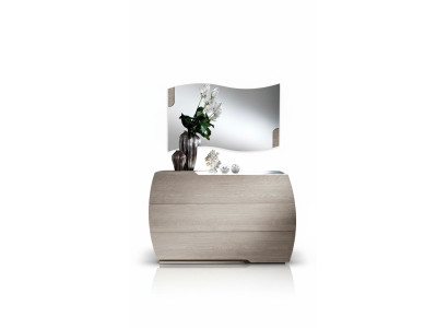 Commode avec miroir Suite Commodes Groupe de bois Chambre Ensemble moderne Nouveau