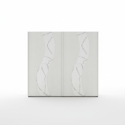 Armoires Armoire avec portes coulissantes Armoire de chambre Design en bois Moderne