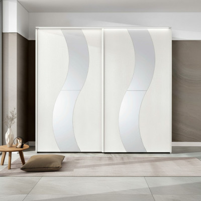 Armoire avec portes coulissantes Armoire de chambre Armoires en bois Design moderne