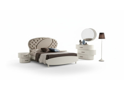 Chesterfield Lit double Cadre de lit e Lits Lit rembourré Mobilier de luxe Italie