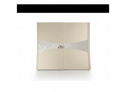 Armoire avec portes coulissantes Chambre en bois Armoire Armoires neuves Miroir