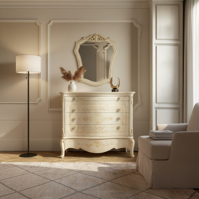 Commode Commodes Console Chambre Moderne Bois Luxe Design Armoires Style