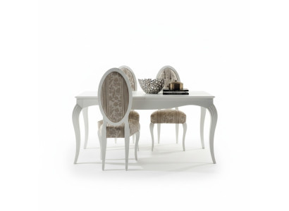 Table de salle à manger Classique r Table Bois Tables de luxe Salle à manger Mobilier Ess Design Moderne