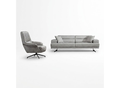 Ensemble de canapés 3+1 place Fauteuil Canapé Canapés Rembourrage Canapé Design Moderne