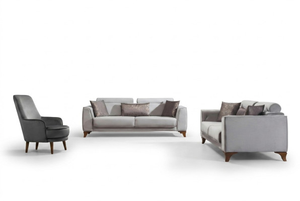 Ensemble de canapés 3 places + 3 places + 1 place Design Canapés Canapé Canapé Siège Canapé upholstery