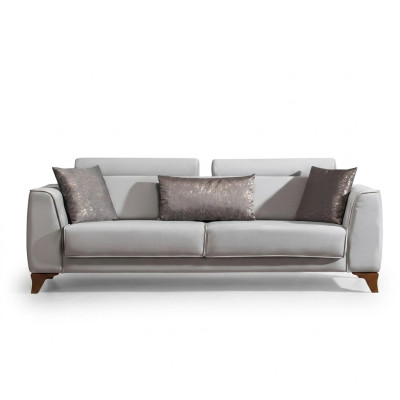Canapé 3 places Canapés design Sièges rembourrés Design Trois places Mobilier moderne en tissu Neuf