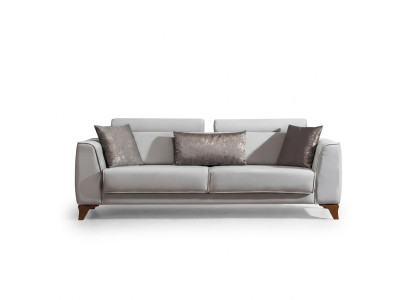Canapé 3 places Canapés design Sièges rembourrés Design Trois places Mobilier moderne en tissu Neuf