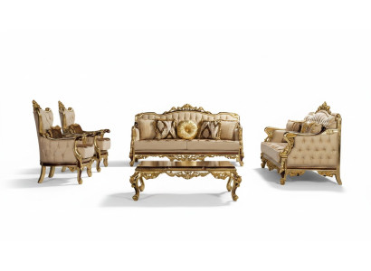 Ensemble de canapé 3+3+1+1 Table basse Canapé Canapés Fauteuil Suite Ensemble de canapé 5 pièces