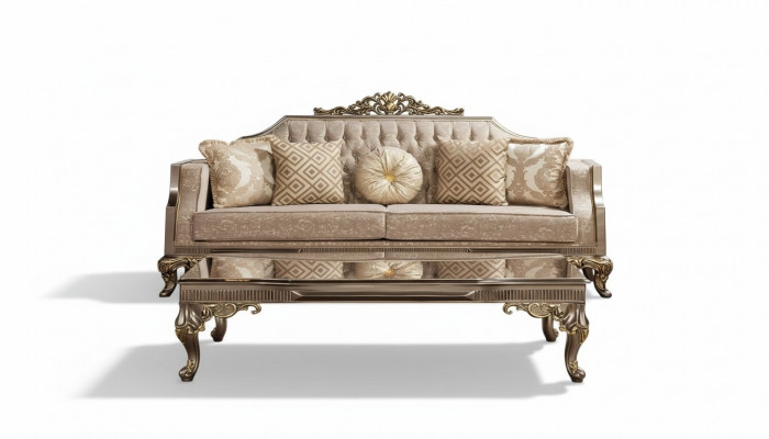 Canape 3 places Canape 3 Places Canapes Tissu Baroque Rococo Canape Design Salon