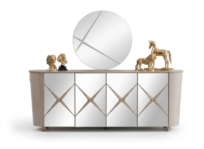 Commode style italien Commodes Or Buffets en bois massif Commodes