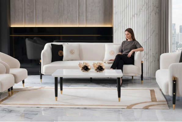 Table basse Table d'appoint Salon Bois Tables Style italien