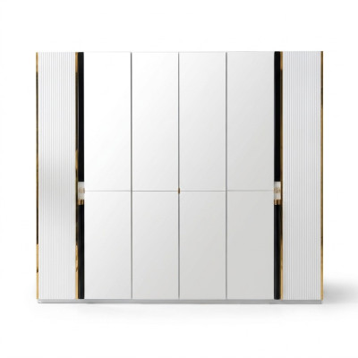 Armoire Mobilier Armoire Style Italien Armoires de Luxe Chambre Or