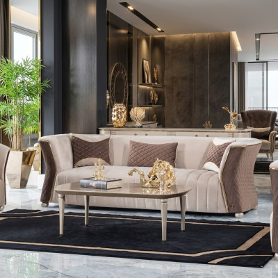 Tapisserie Créateur Meubles Canapé 3 Places Canapés 3 Places Canapés de Luxe Canapés en Textile grand