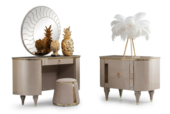 Coiffeuse Coiffeuse Table de maquillage Commode Consoles Tables Console Mobilier