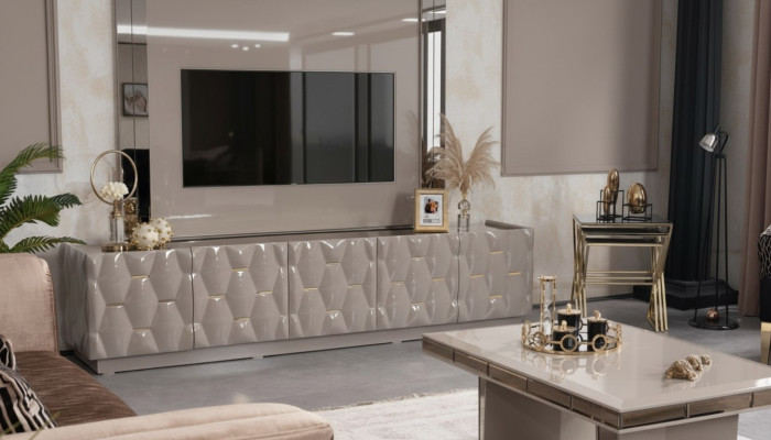 Meubles bas Sideboards en bois Commode italienne Buffet pour salon Designs