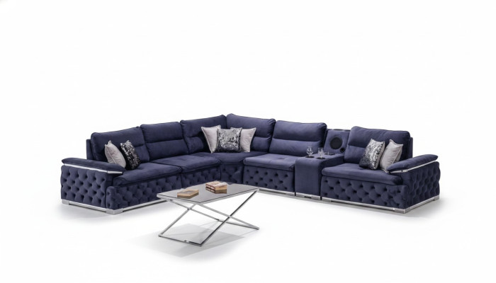Canapé d'angle forme L Canapé Chesterfield Mobilier Canapé Design Italie
