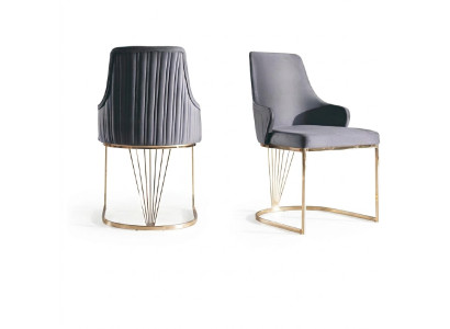 Chaise de salle à manger style italien fauteuil rembourré chaise de luxe chaises salon