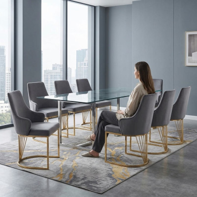 Salle à manger Chaise 8 Ensemble Suite Lehn Chaises Groupe complet Salon