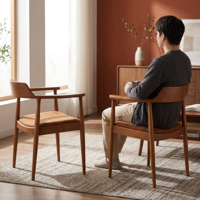 Salle à manger Chaise Mobilier de luxe Style italien Fauteuil inclinable