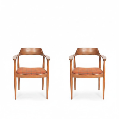 Ensemble de fauteuils Suite 2x Siège rembourré Siège classique Textile rembourré