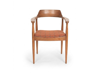 Salle à manger Groupe Chaise Suite 4x Chaises Assise Rembourrage Bois Massif