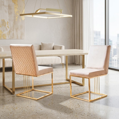 Chaise de salle à manger Mobilier Moderne Table à manger Chaises Style italien