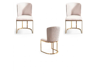 Style italien du jeu de design de chaises à dossier haut, de chaises rembourrées et de suite de fauteuils