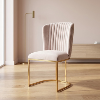 Chaise salle à manger Designer Chaises nouvel ensemble 6x Tissu Chaise en bois massif