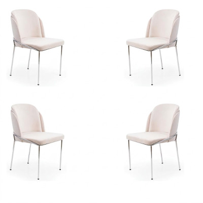 Chaise 4X Chaises Groupe Suite Salle à manger Fauteuil Style italien