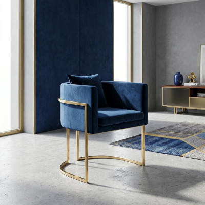 Salle à manger Chaises Fauteuil TV Salon Siège Fauteuil en bois Meubles de luxe
