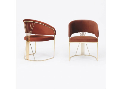 Salle à manger en acier inoxydable 1x Chaise Chaise en cuir Design Chaise rembourrée Assise Lehn