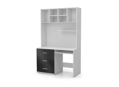 Le bureau noir Table Bureau Chambre enfant Chambre de jeunes Tableaux nouveaux haute brillance