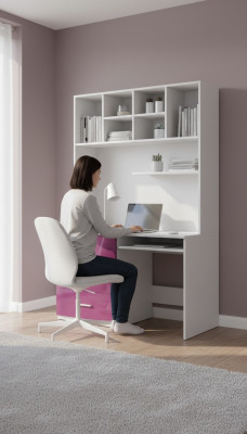Bureau Laqué Violet Brillant Table Bureau Chambre Enfants Chambre Jeunes Tables Nouvelles