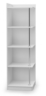 Étagère Bibliothèque Meuble d'angle Armoire en bois pour chambre d'enfant Mobilier de chambre de jeunesse