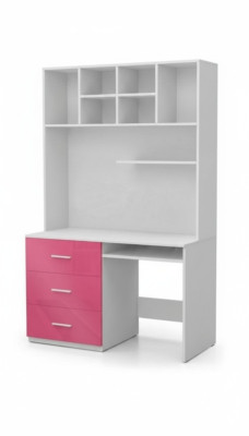 Bureau rose brillant Table Chambre d'enfants Chambre des jeunes Tables filles nouvelles