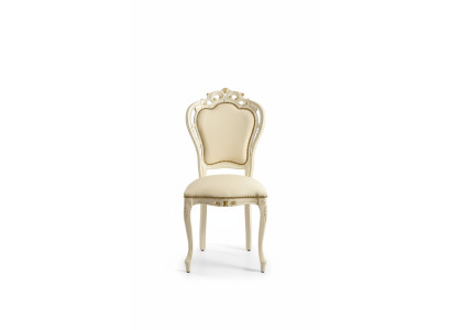 Chaises de salle à manger Chaises classiques en bois pour salle à manger Chaise inclinable de salle à manger Meubles italiens