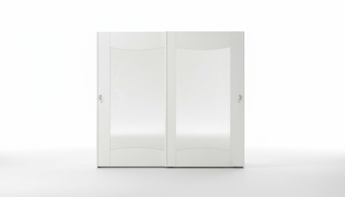 Armoire blanche Mobilier de luxe Mobilier italien Armoire de chambre