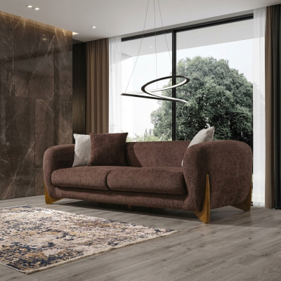 Canapé 3 places Salon Design de luxe Style italien Mobilier Moderne
