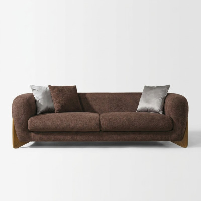 Canapé 3 places Salon Design de luxe Style italien Mobilier Moderne
