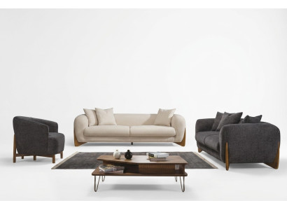 Ensemble de canapé en style italien Mobilier Canapé multicolore